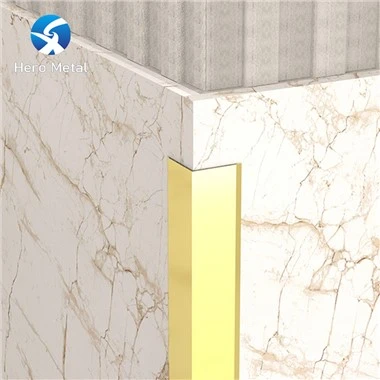 Edelstahl-Fliesenverkleidungsecken
