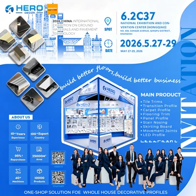 Einladung zur DOMOTEX Asia/CHINAFLOOR Shanghai 2026: Treffen Sie HERO Tile Tr...