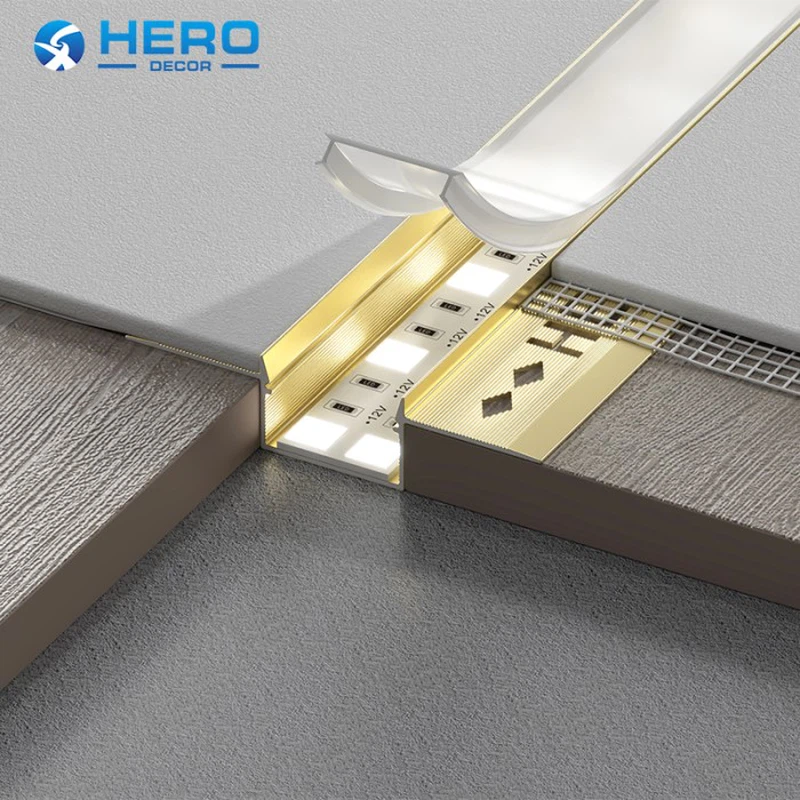 hero metal led profile aluminum channel series products HM-X-1041 hero metal led profile aluminum channel series products HM-X-1041