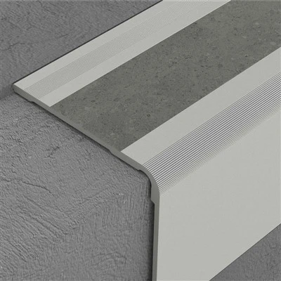 Aluminium-Treppenkante für Laminat