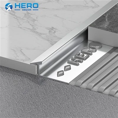 Bodenübergangsstreifen aus Aluminium