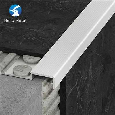 Aluminiumprofil für Treppenkanten