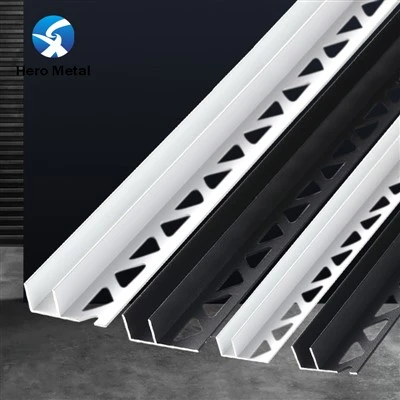 Aluminium-Duschrand in F-Form